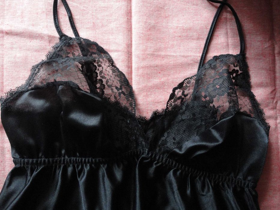 Кружевная сорочка майка женская