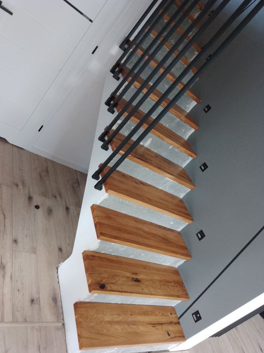 Stopnie trepy dąb rustiq