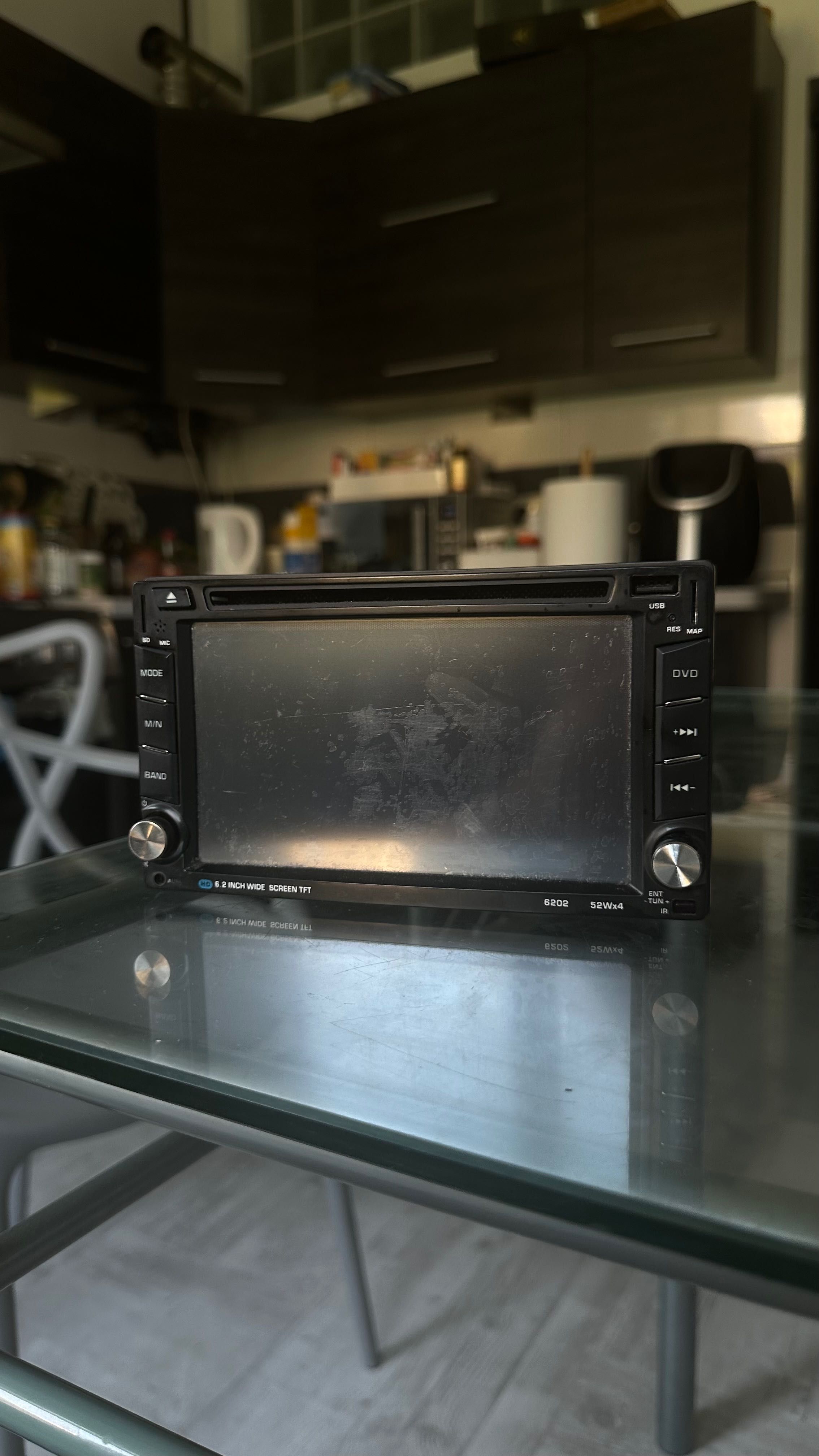 Stereo samochodowe 6202b 6,2 cali bluetooth v3.0 radio dvd player 2