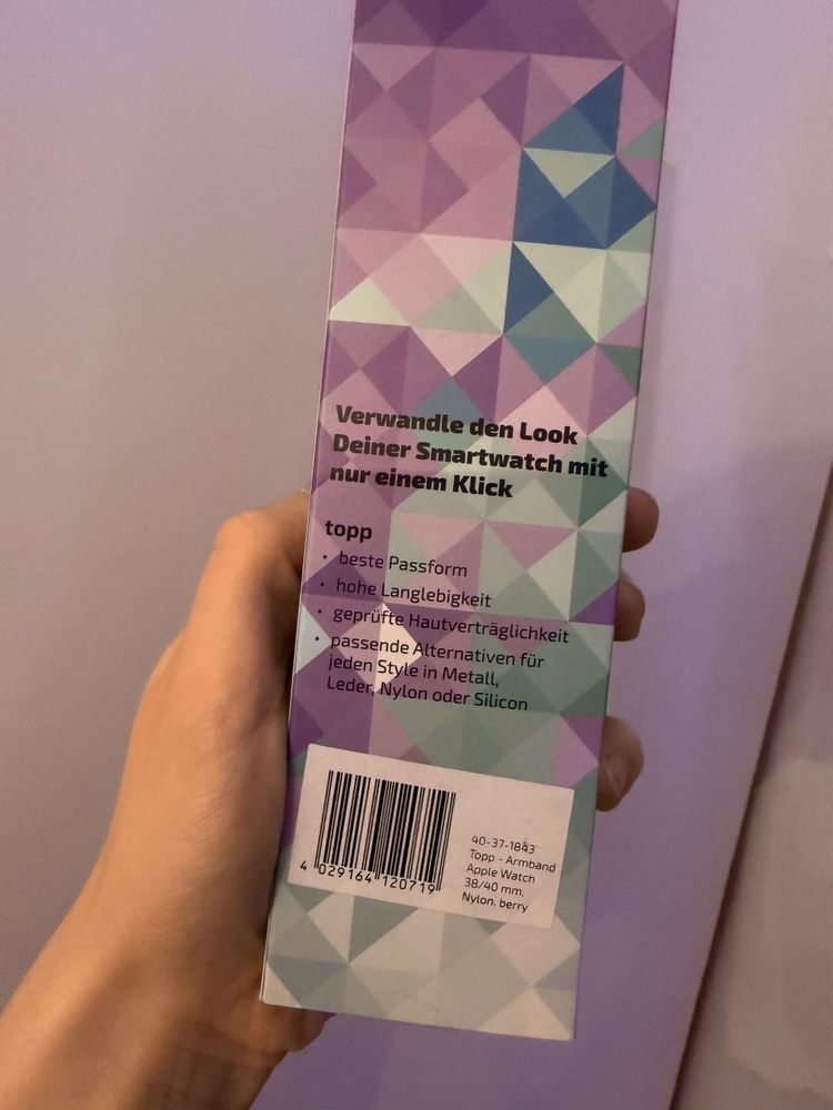 Pasek do apple watch topp. 38 40 mm