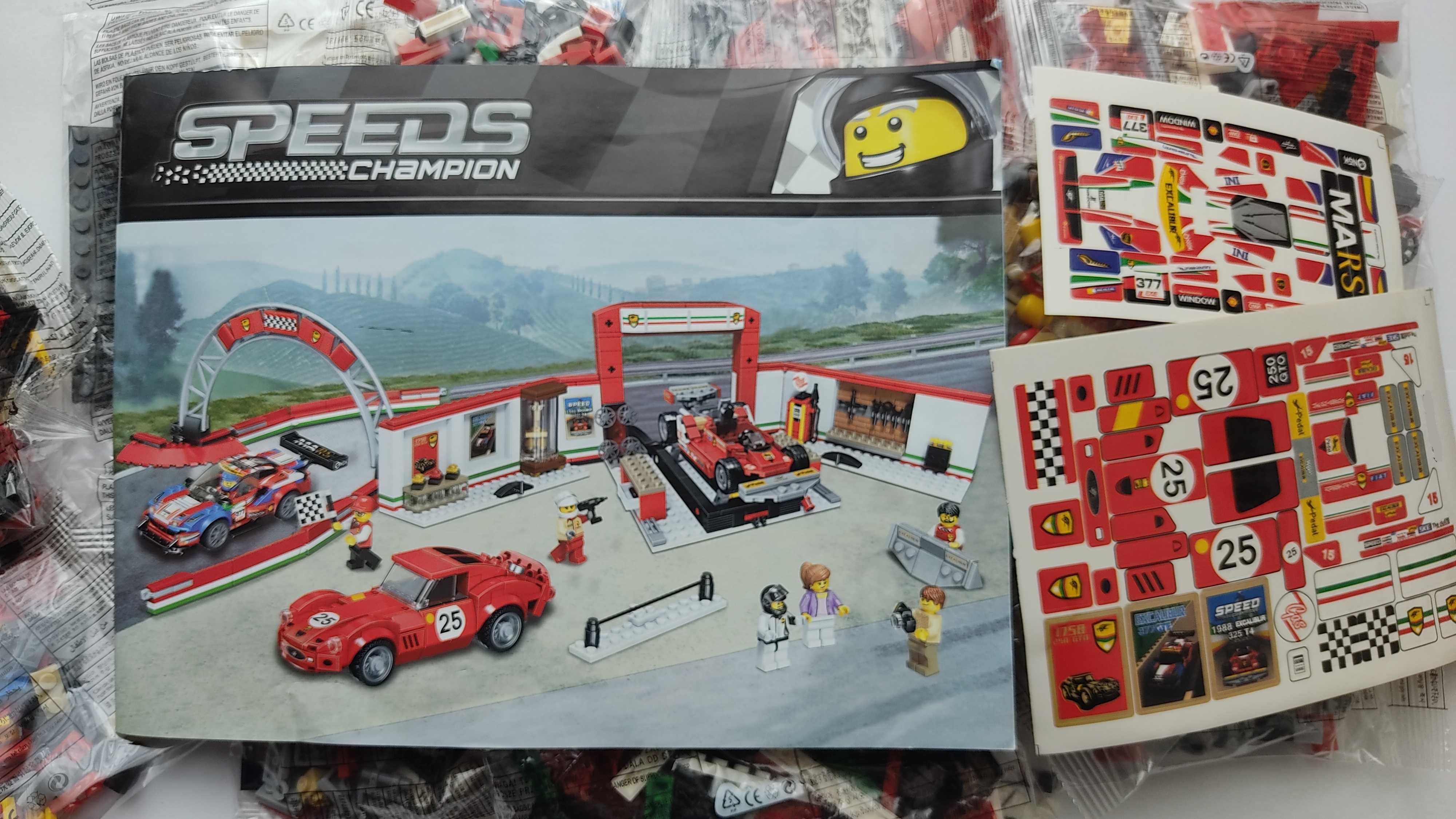 Kit / Set Speed: Ferrari Competições (compatível com Lego)