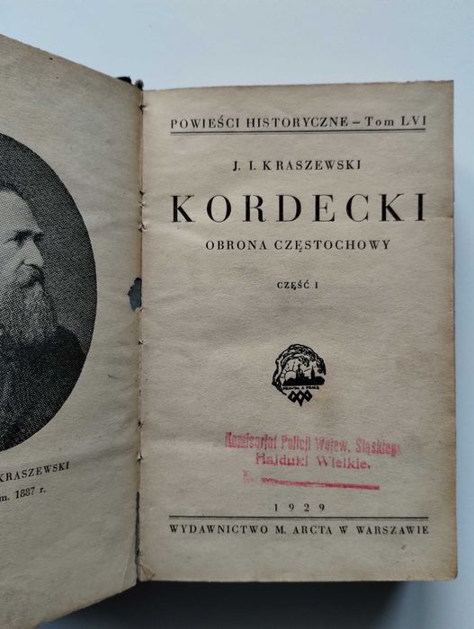 Józef Kraszewski - Kordecki. Obrona Częstochowy (1929)