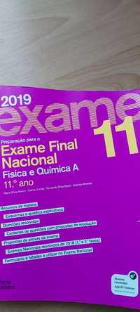 Livro exame Fisica e Quimica A 11°Ano de 2019