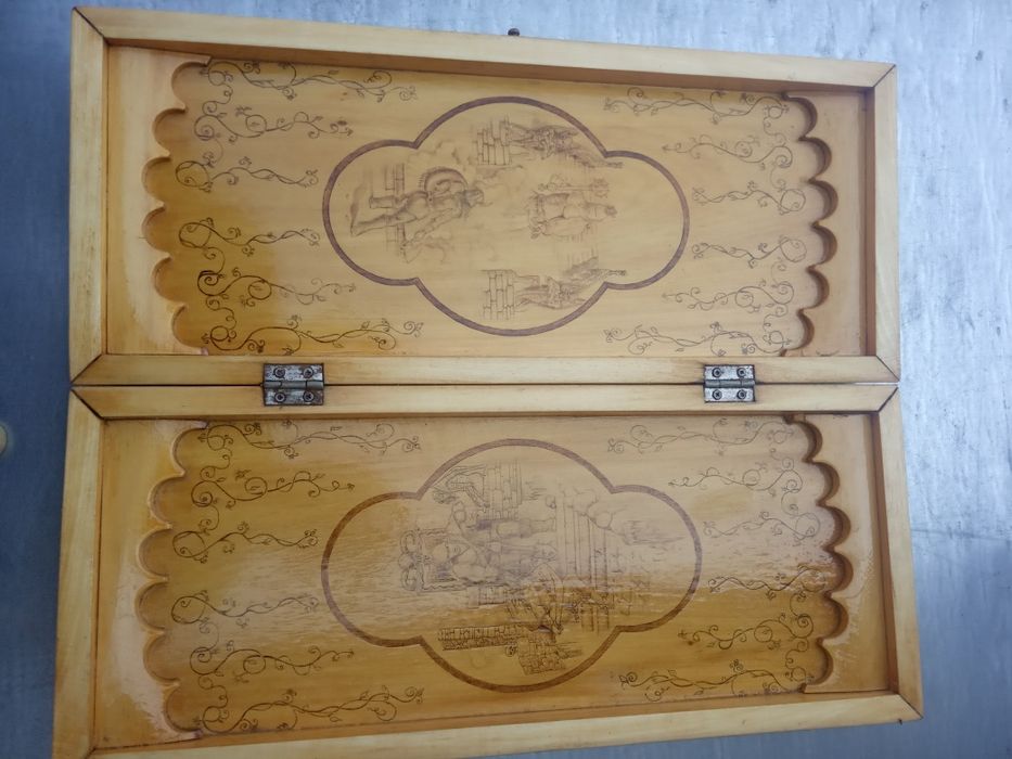 Нарды, резьба, ручная работа, пирография. Продажа или обмен.