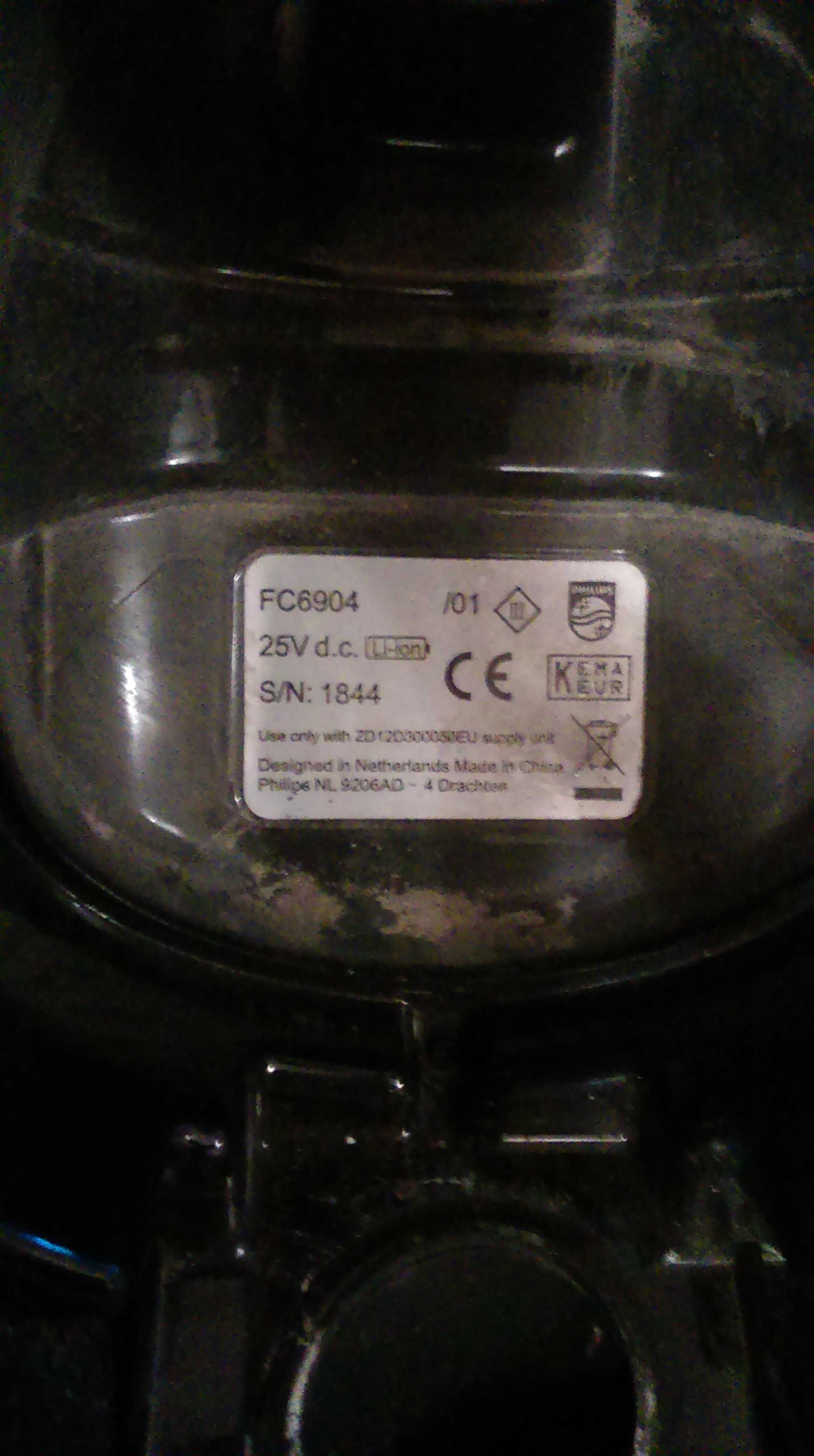 philips fc6904 odkurzacz pionowy na części