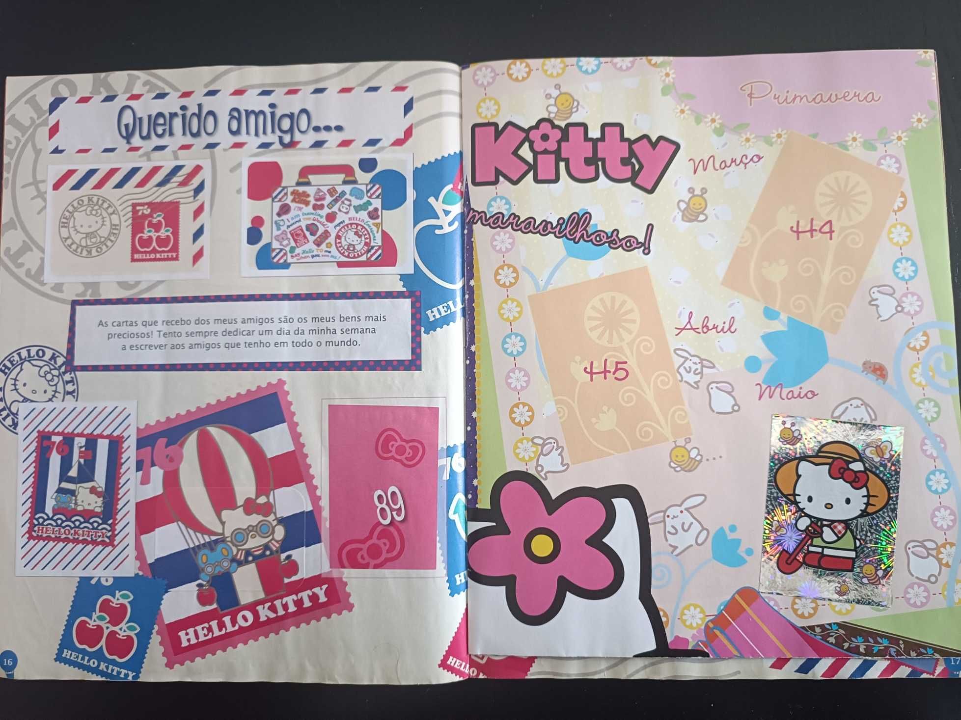 Caderneta Hello Kitty I love life