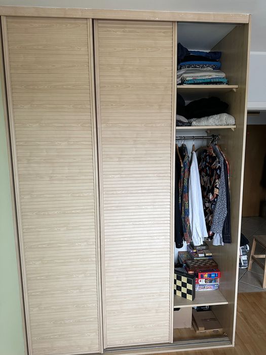 Szafa przesuwna wnękowa do zabudowy