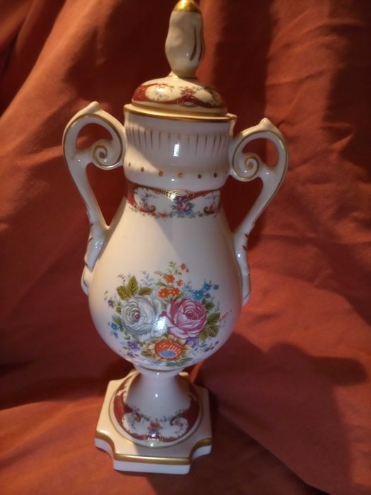 Jarra Artibus Portugal de porcelana antiga de coleção em bom estado