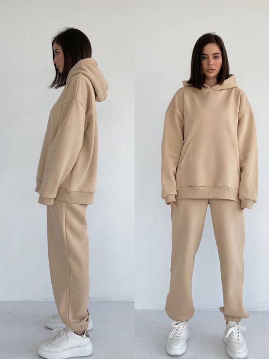 Теплий жіночий костюм на флісі 42, 44, 46, 48, 50, 52, 54