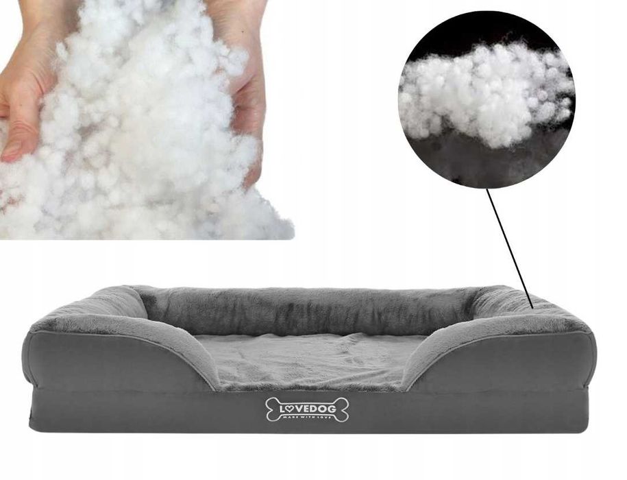 Nowe ortopedyczne legowisko dla psów starszych 120x90 cm | + GRATIS