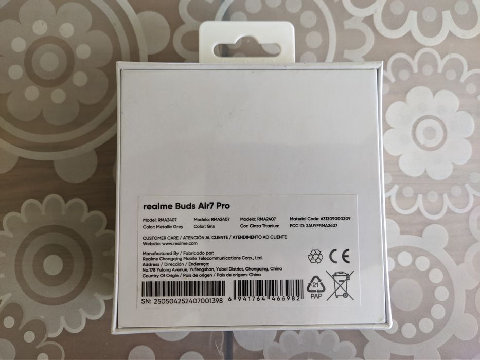 Realme Buds Air 7 Pro (Global version) Запечатані.