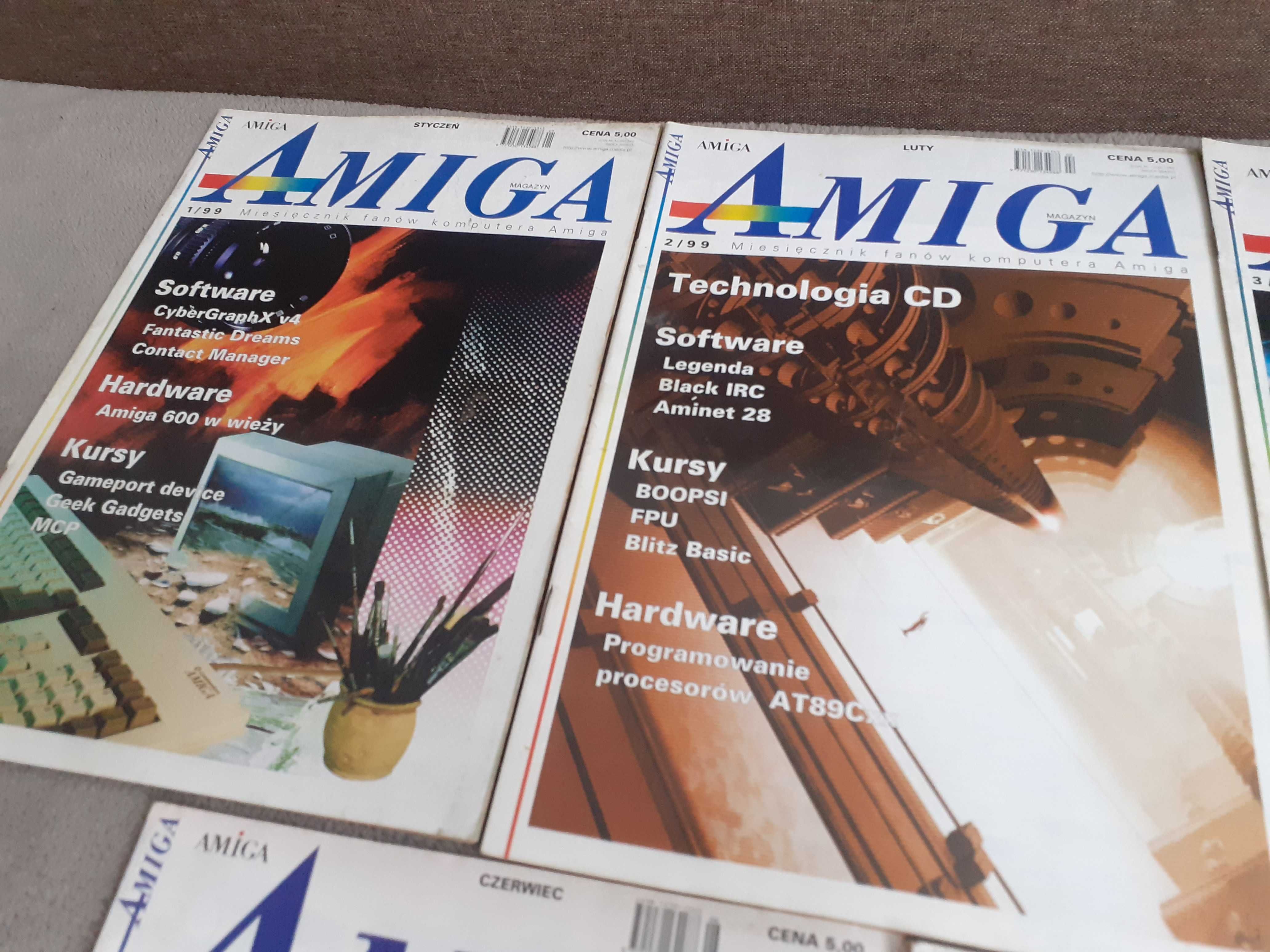 Amiga Magazyn ostatni rocznik 1999 5 egz.