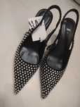 Buty Szpilki Zara Cekiny Dżety