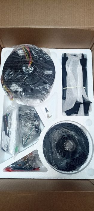 Потолочный вентилятор Mefine с подсветкой и пультом ДУ