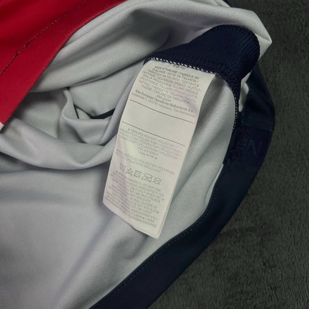 футболка Nike PSG синего красного белого цвета футбольная l