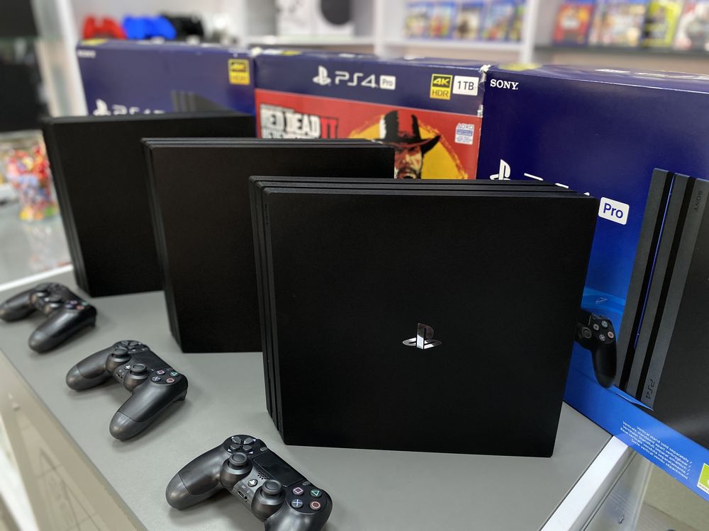Sony PlayStation 4 Pro 1Тб у Відмінному стані+безкоштовна гра на вибір