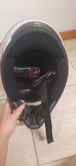 Capacete motocross; Marca MDC Semi-novo