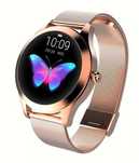 Zegarek damski Smartwatche OUTLET Garett Women Naomi Złoty (stalowy)