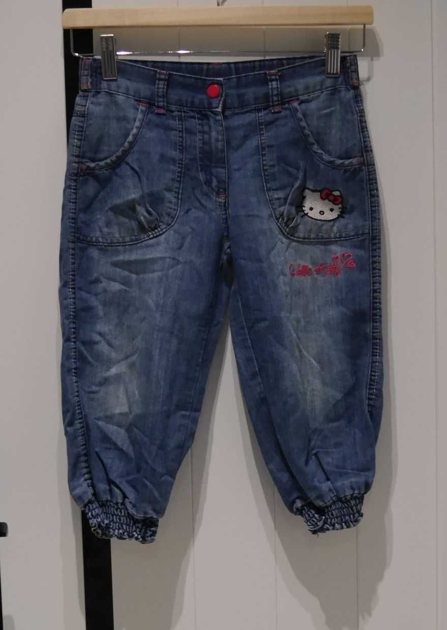 C&A Hello Kitty spodnie rybaczki pumpy 134
