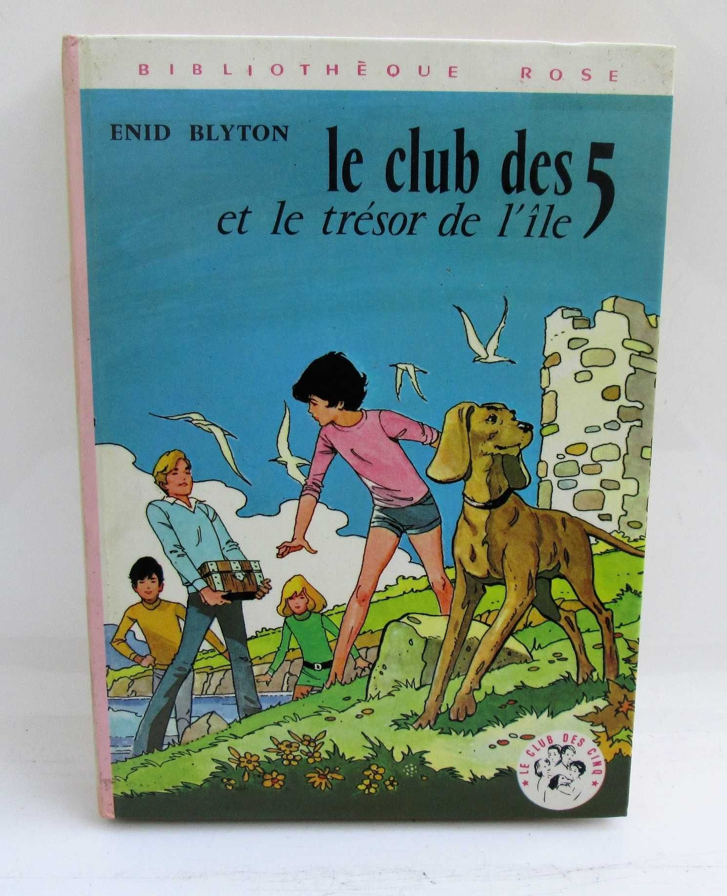 Le Club des 5 et le trésor de l’île, Enyd Blyton 1975
