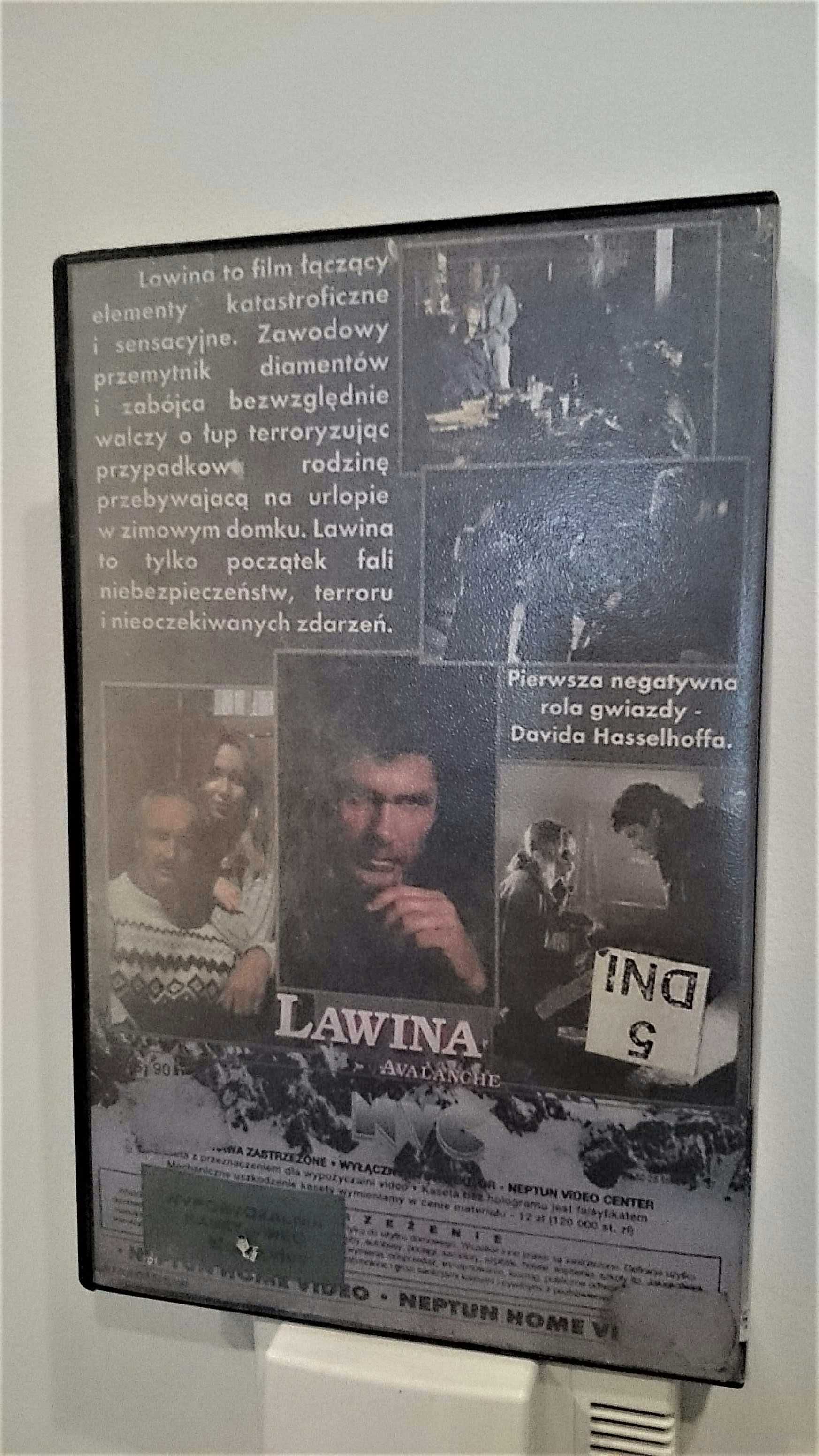 Lawina 1994 / The Bankier Filmy VHS * * kasety - Lektor KARATE