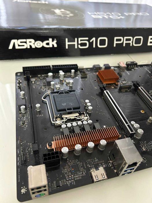 Материнська плата ASRock H510 Pro BTC+ Стан Нової