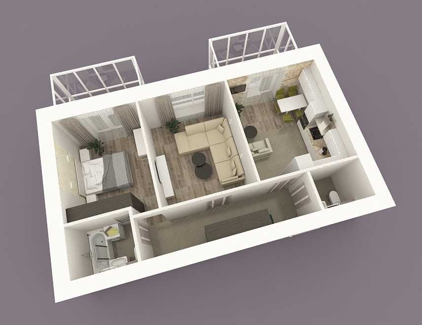 Двокімнатна квартира від надійного забудовника