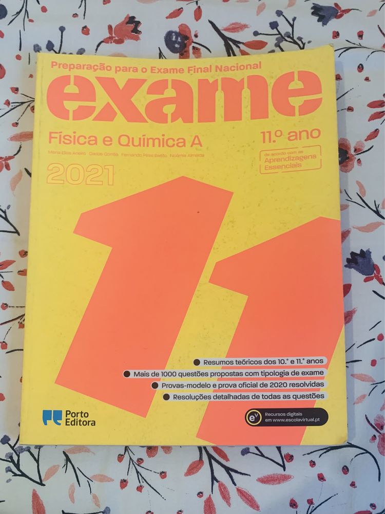 Preparação para o exame Física e Química A