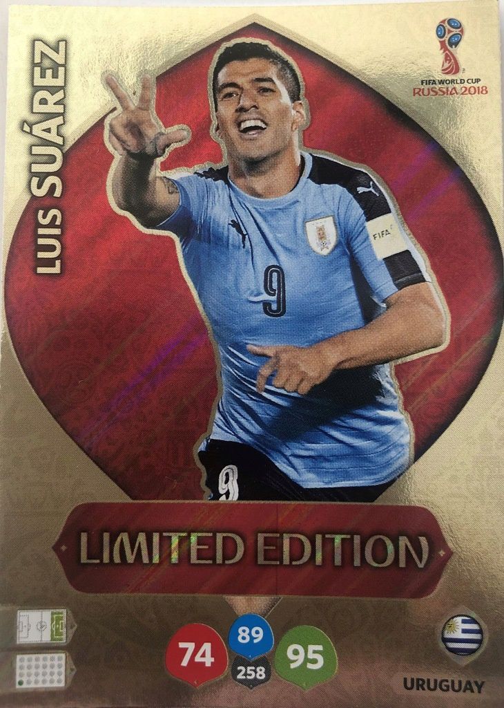 Luis Suárez - Karta Limitowana - World Cup 2018