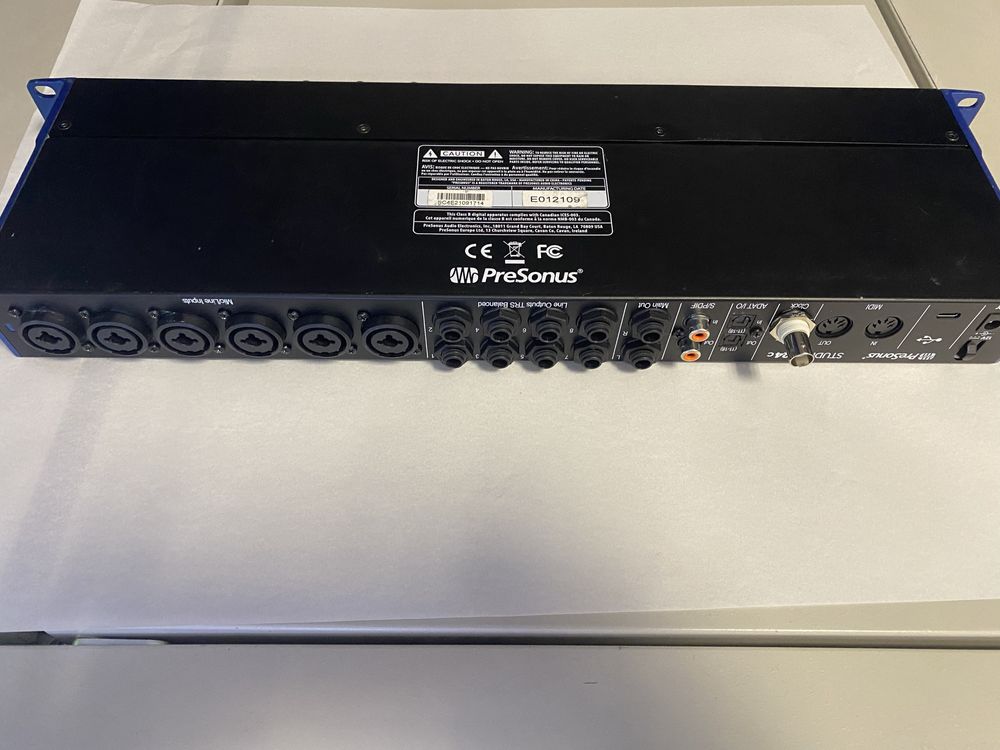 Interface audio presonus 1824C