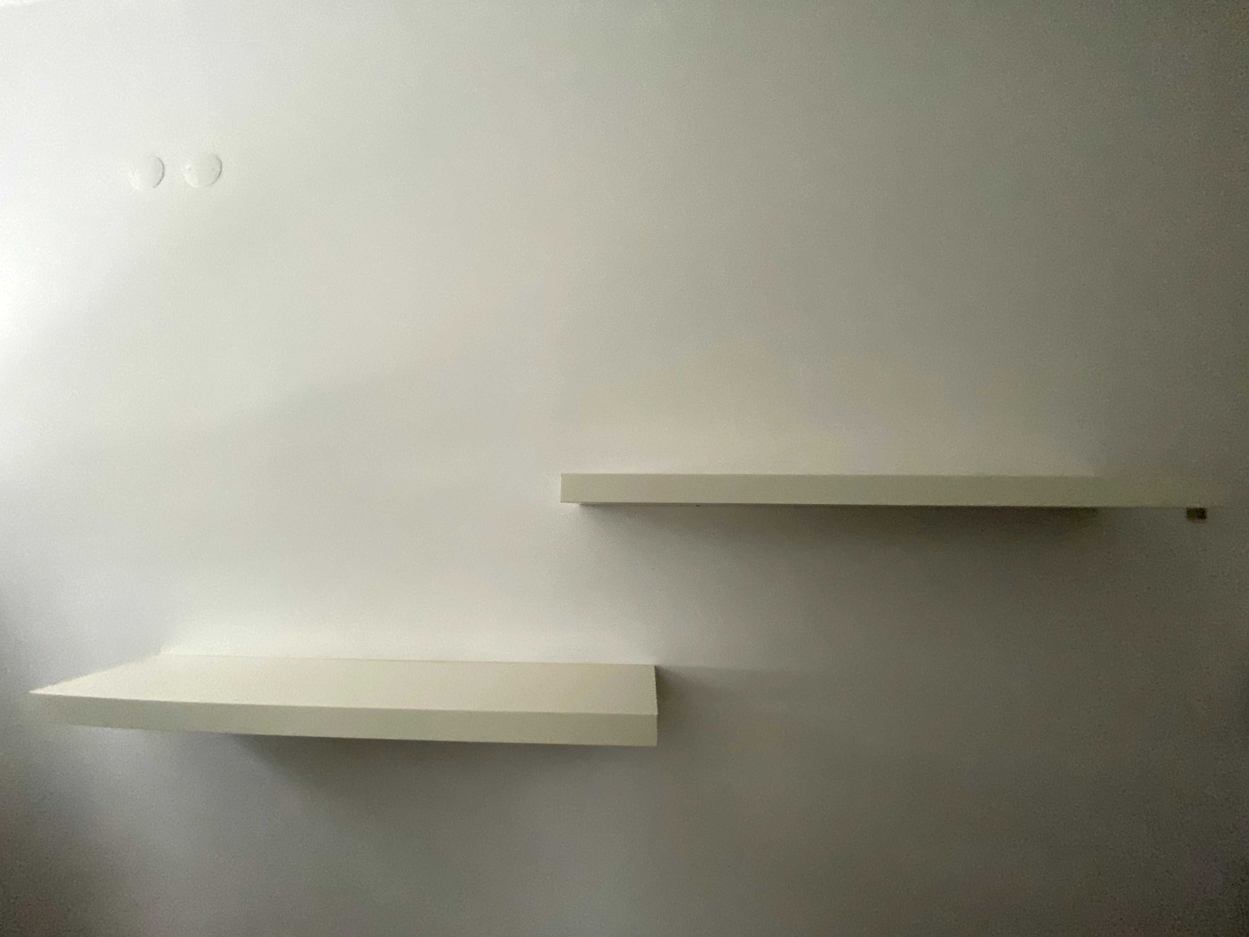 2 Estantes LACK 110x26 cm – brancas