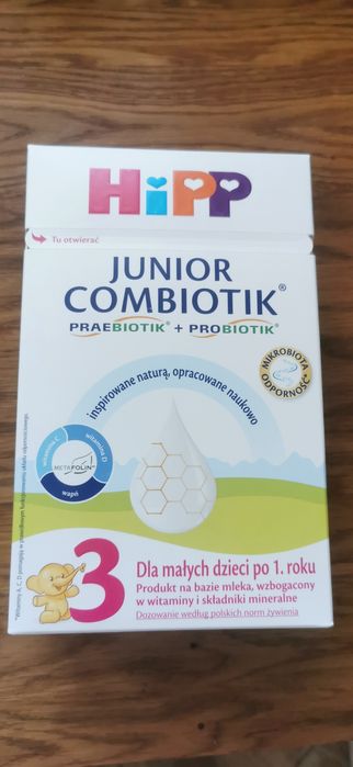 Mleko modyfikowane Hipp Junior Combiotik 3