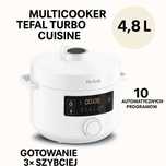 Multicooker Tefal Turbo Cuisine CY754130 • 4,8L • 10 programów • Nowy!