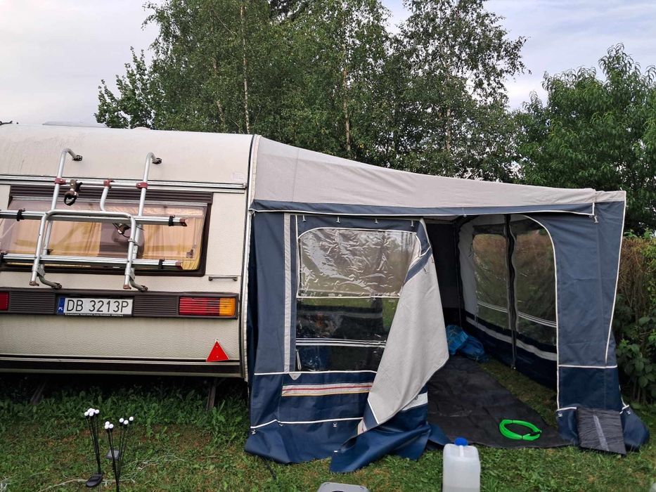 Przyczepa kempingowa Hobby ADX Solar dachowy WC 4 osobowa Zamiana