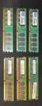 Pamięć RAM DDR2 4,5Gb (6kosci)