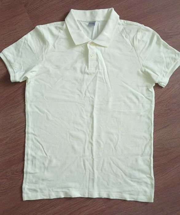 лимонная футболка поло на мальчика LC WAIKIKI на 13-14  размер 158-164