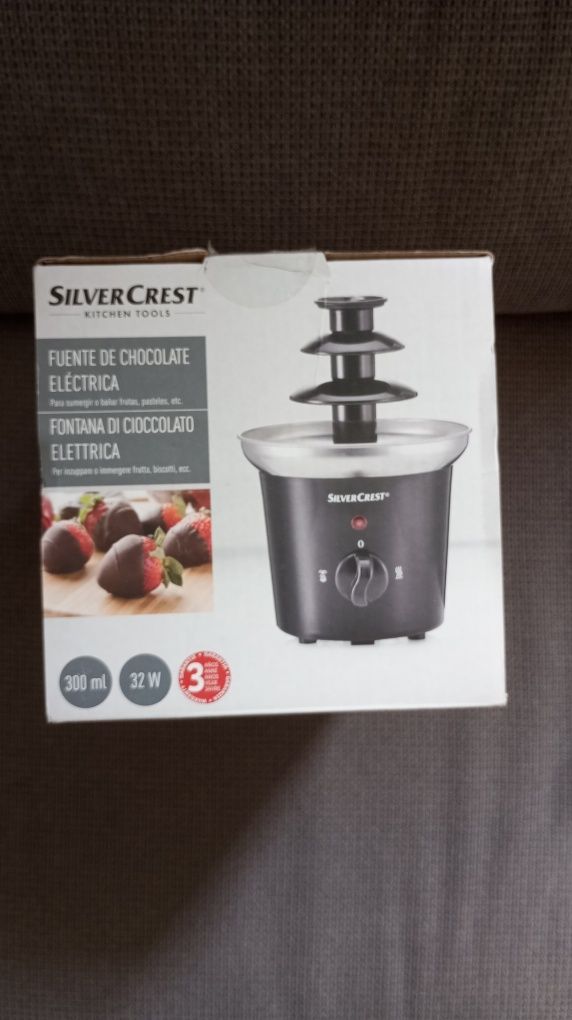 Fonte de chocolate Eléctrica Silver Crest