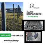 ogrodzenia padoków, ogrodzenia elektryczne słupki z kompozytu