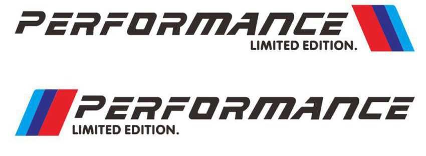 Наклейка на пороги дверку BMW Performance E39 E46 E60 E90 F10 F30 БМВ