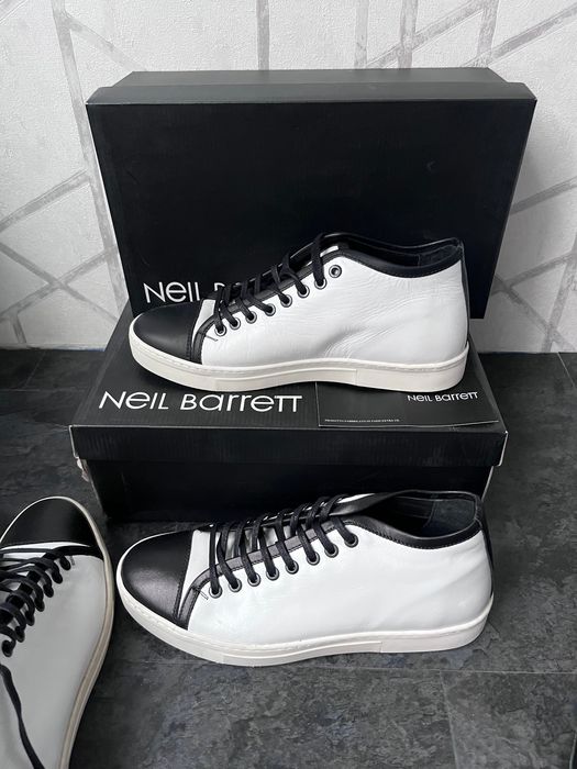 Кожаные кеды Neil Barrett 42 и 43 размер