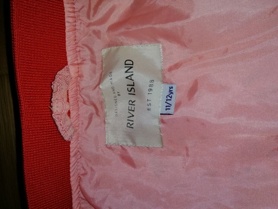 Олимпийка, ветровка, River Island для девочки на 11-12 лет