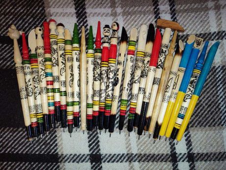 Ручки шариковые, деревянные ручки, сувенир, оригинальный подарок