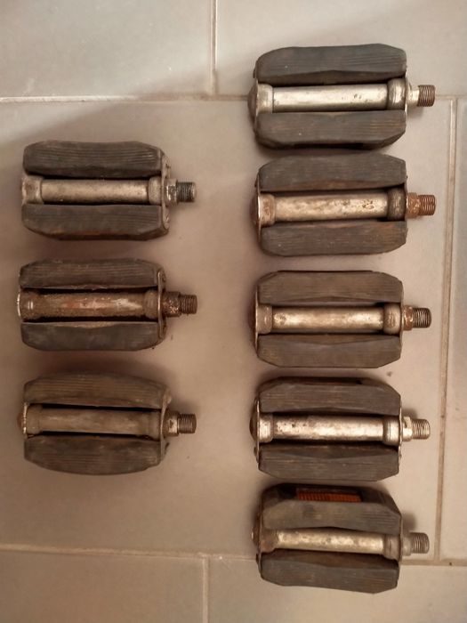 Stare pedała rowerowe PRL Wigry Romet jubilat flaming