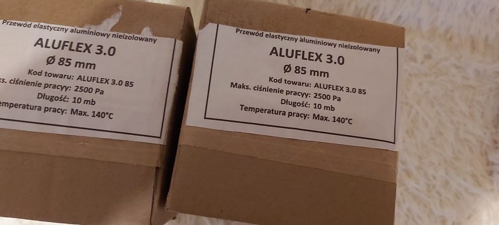 Aluflex  3.0 FI 85 przewód elastyczny aluminiowy nieizolowany