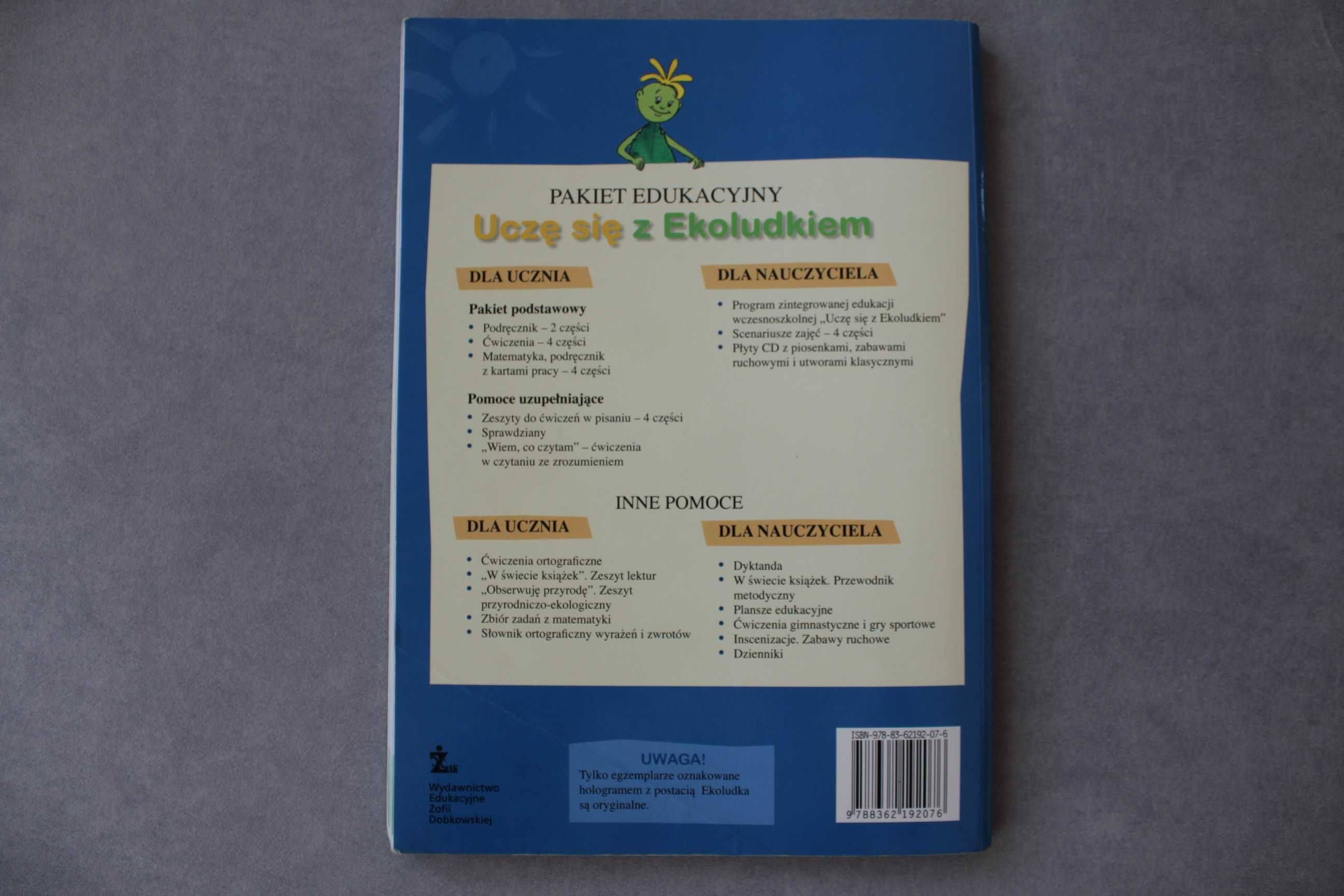 Uczę się z Ekoludkiem Podręcznik klasa 3 część 2 Wydawnictwo Żak 2011