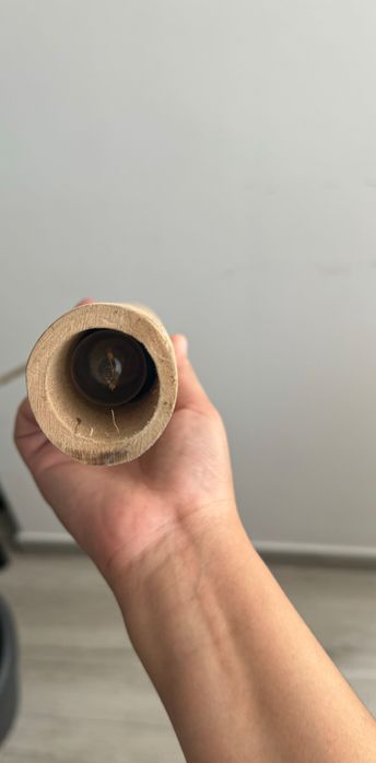 Candeeiro com cordas