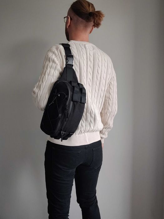 831 Сумка бананка на пояс і через плече