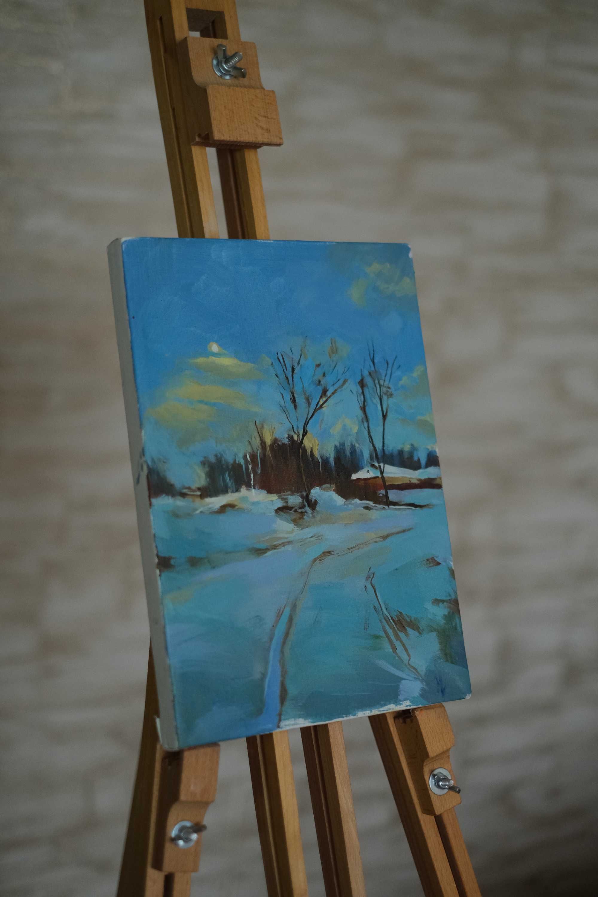 Картина «Зимова стежка»