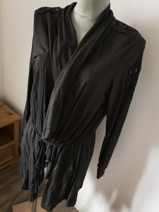 Blacky dress kardigan damski szary 44 XXL rozmiar