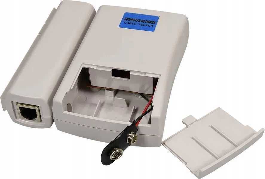 Tester do kabli sieciowych rj45 rj11 + etui